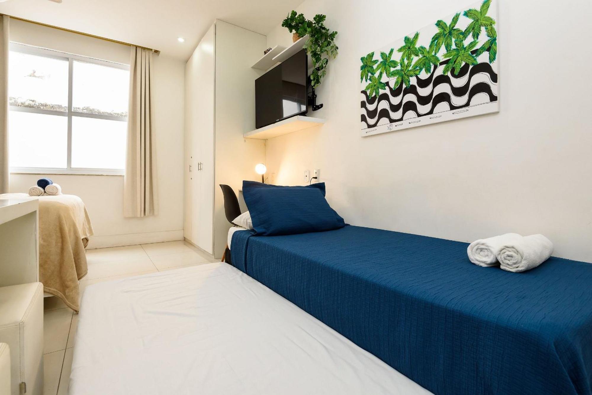 Omar Do Rio - Pm 269/407: Na Quadra Da De Ipanema Entre Os Postos 8 E 9, Internet 125mbps + Workstation E Roku Tv, Próximo Ao Metrô General Osório Appartement *
