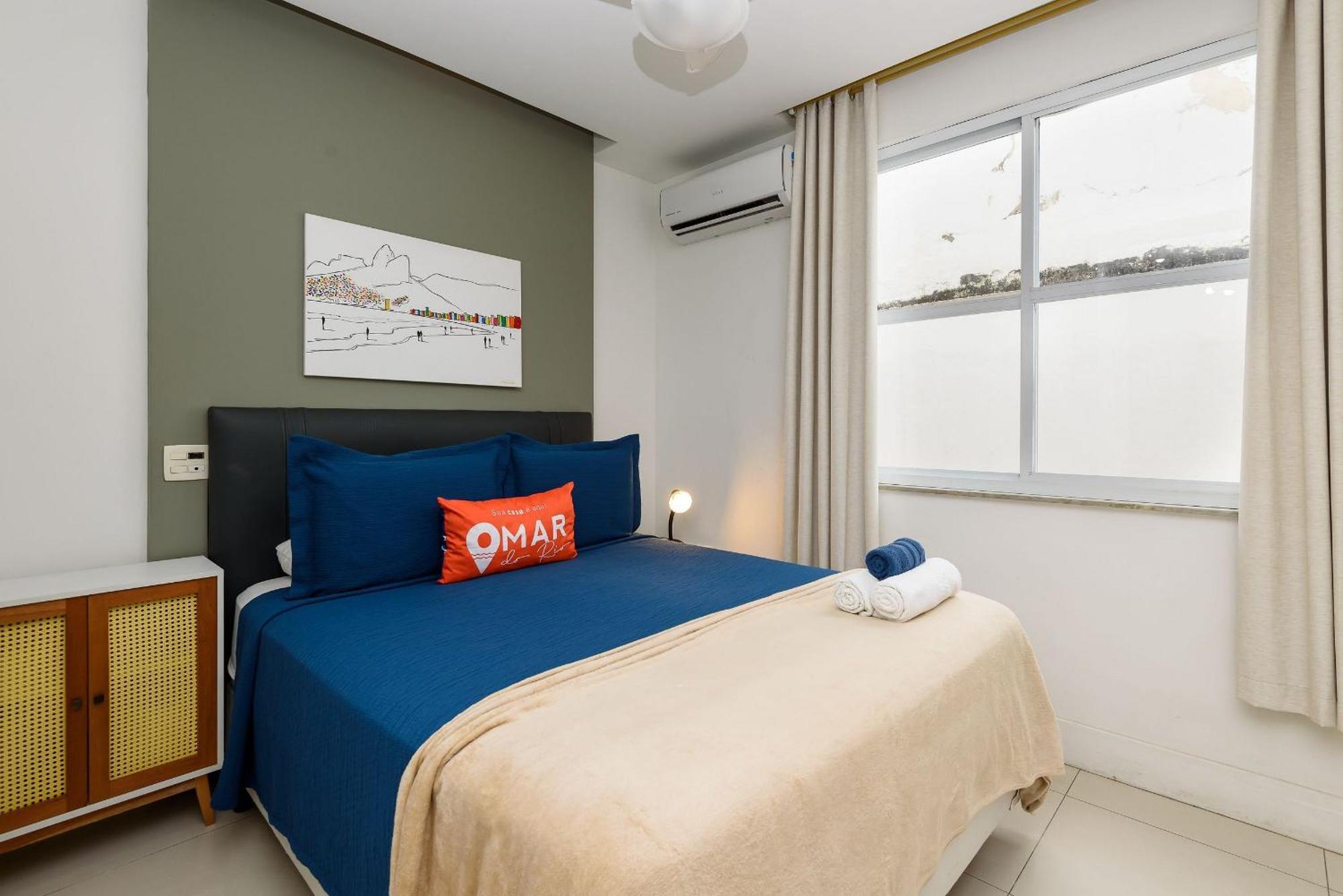 Appartement Omar Do Rio - Pm 269/407: Na Quadra Da De Ipanema Entre Os Postos 8 E 9, Internet 125mbps + Workstation E Roku Tv, Próximo Ao Metrô General Osório *